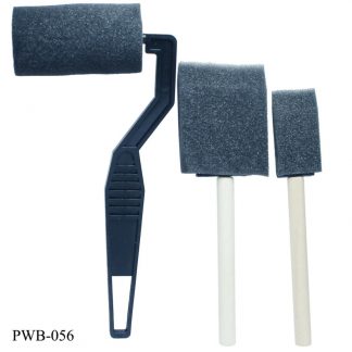 Sponge brush set with roller