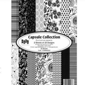 Paper Jags A4 Capsule Collection BK&WT
