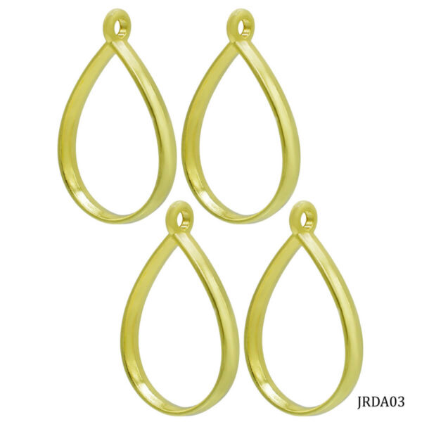 Diy Metal Imitation 4Pcs Gold Drop